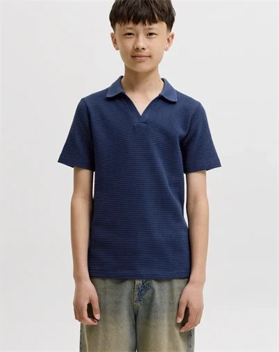 Jack&Jones Junior - JPRBluharry Split Polo - Pageant Blue